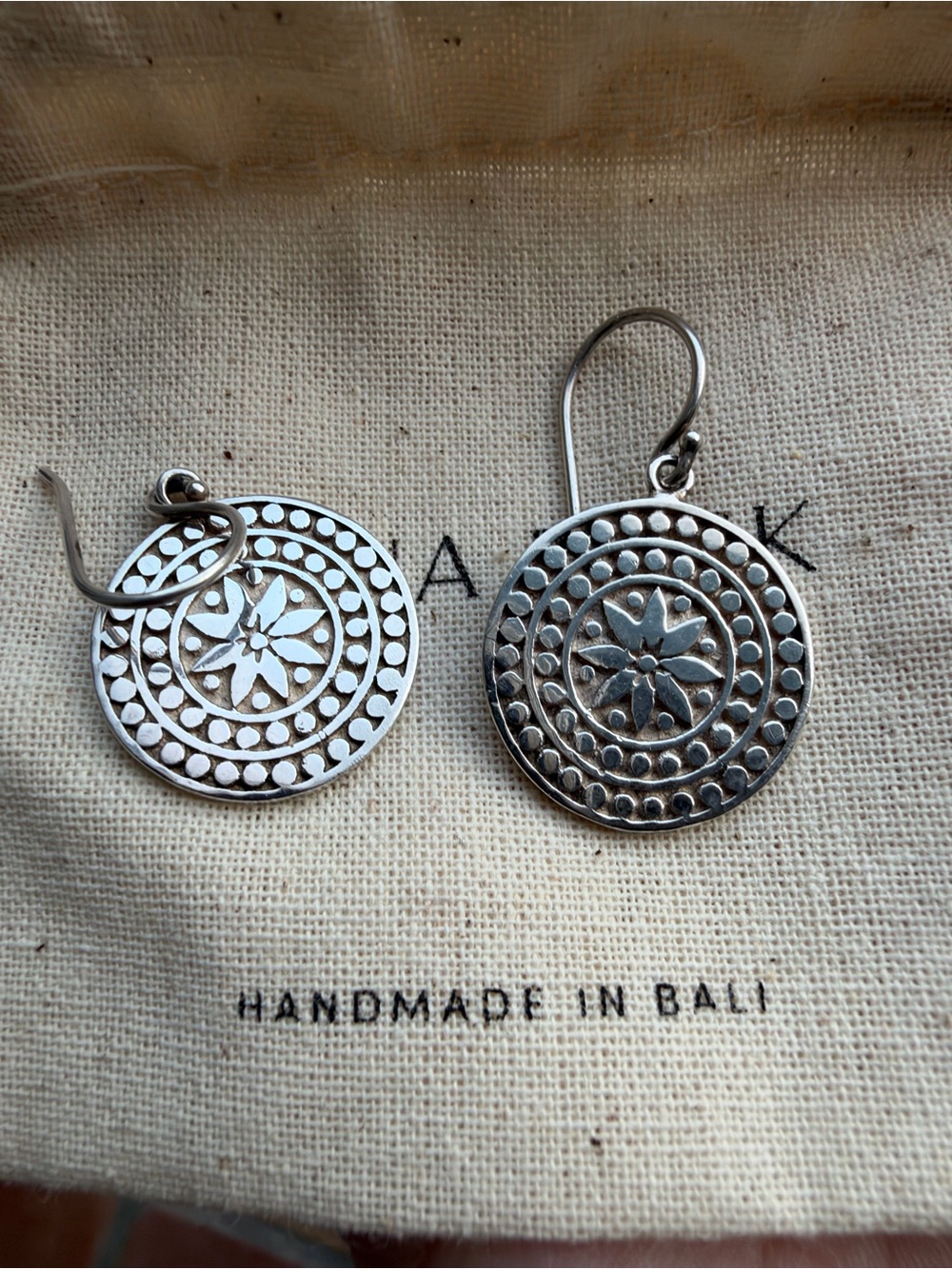 Anna Beck Sterling Silver earrings